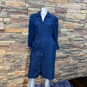 Donna Karan New York Vintage Denim Dress s…